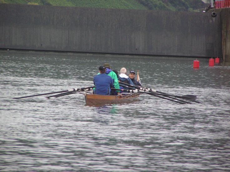 aus der Schleuse raus