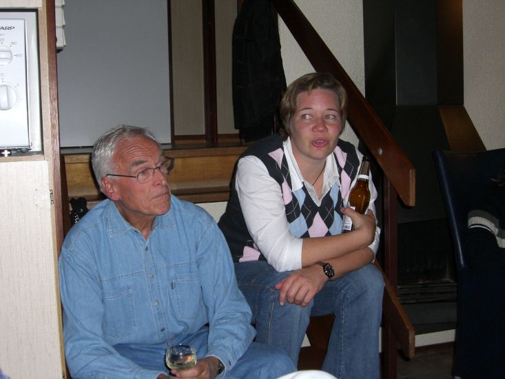 ... mit Gesprchen...